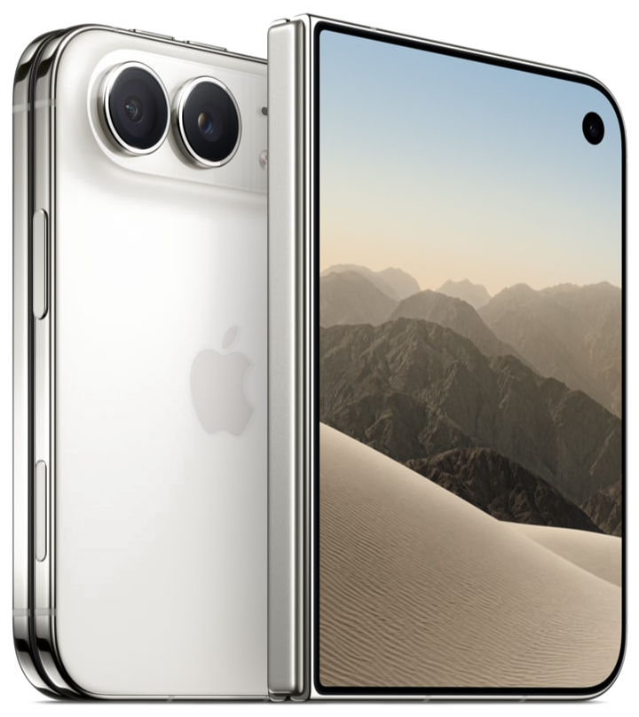iPhone Duo in Vorder- und Rückansicht